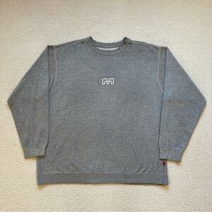 Vintage/Y2K Mossimo Oversized Cyber Double Sided Graphic Crewneck Sweatshirt XL